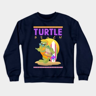 Geauga Lake Turtle Beach Water Park Butch Hightide Crewneck Sweatshirt